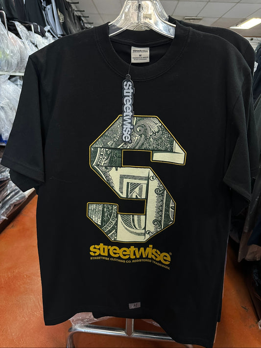 Streetwise Money Team T-shirt (Black)