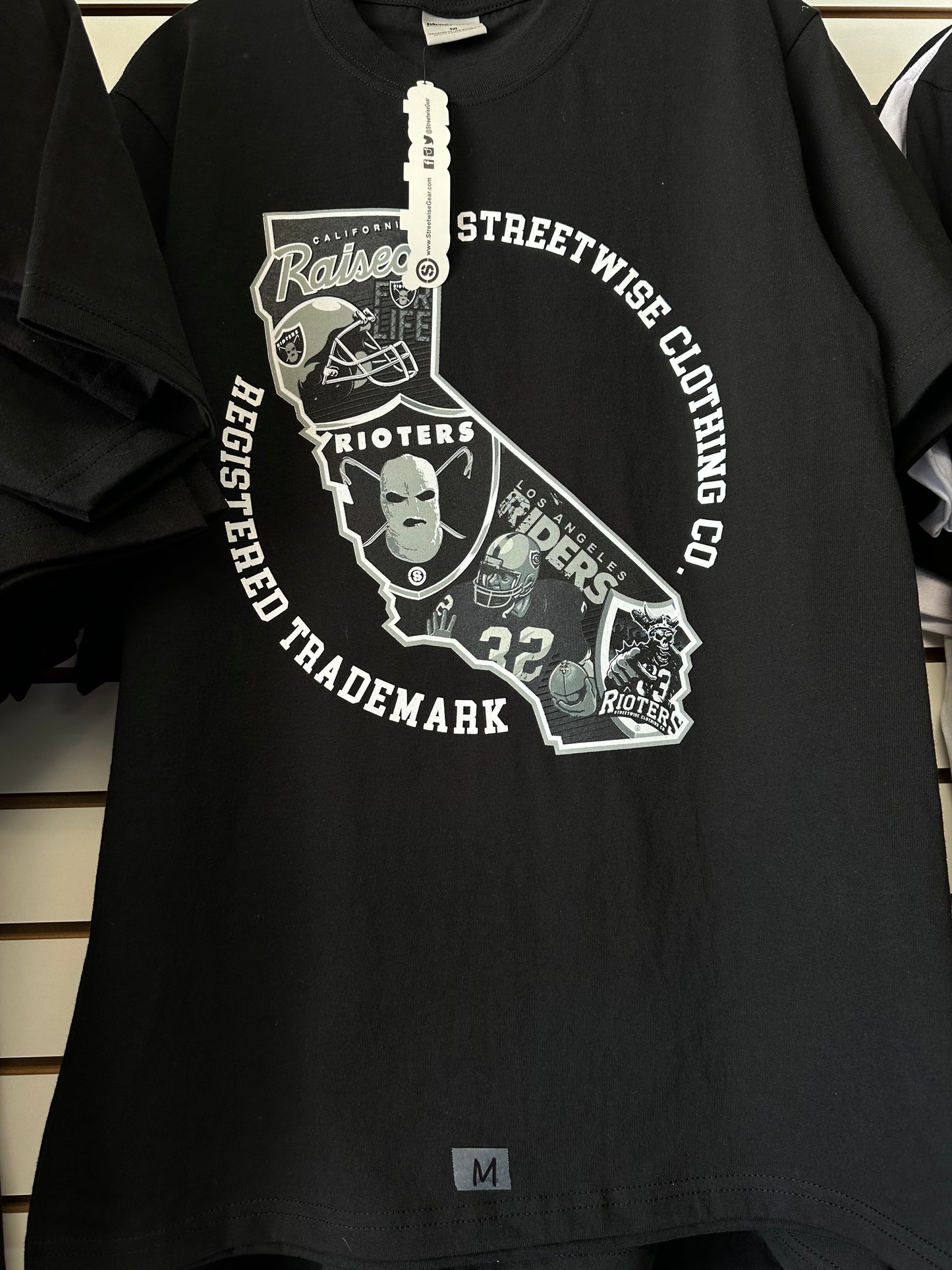 Streetwise L.A. Riders T-Shirt (Black)